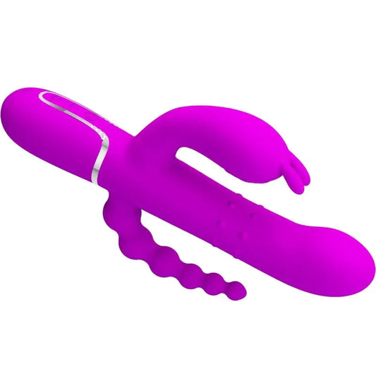 Pretty Love Cammy Triple Vibrateur Multifonction 4 en 1 Rose