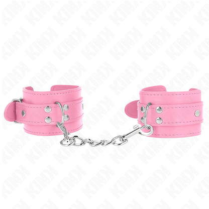 KINK - REPOSAMUÑECAS AJUSTABLE INDIVIDUAL ROSA 20-23 CM X 5,5 CM