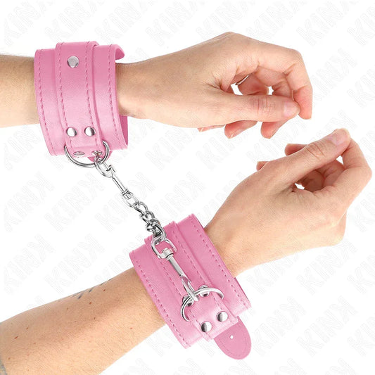 Kink – Appui Poignets Simples Rose Réglable 20 23 cm X 5,5 cm