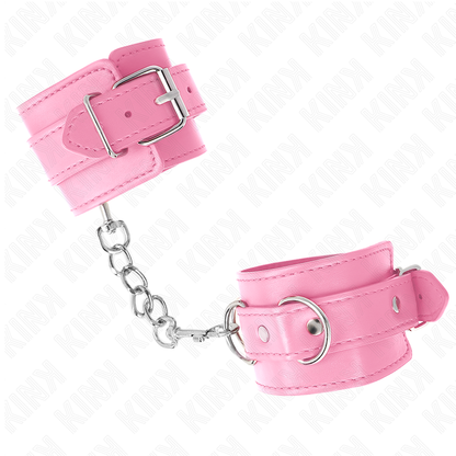 KINK - REPOSAMUÑECAS AJUSTABLE INDIVIDUAL ROSA 20-23 CM X 5,5 CM
