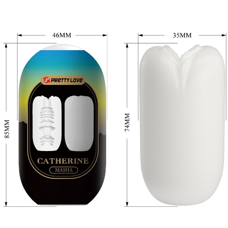 PRETTY LOVE - MASTURBADOR MASCULINO MASHA WHITE