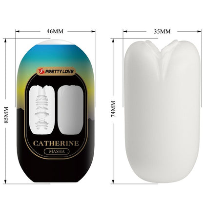 PRETTY LOVE - MASTURBADOR MASCULINO MASHA WHITE