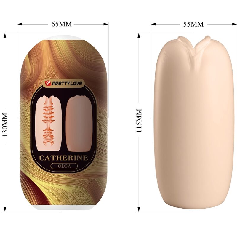 PRETTY LOVE - MASTURBADOR MASCULINO OLGA FLESH