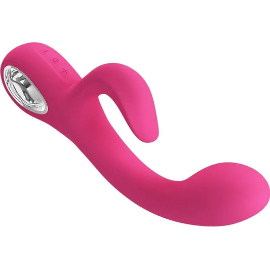 Pretty Love Vibrateur Fritz Rabbit 12 Vibrations Rose