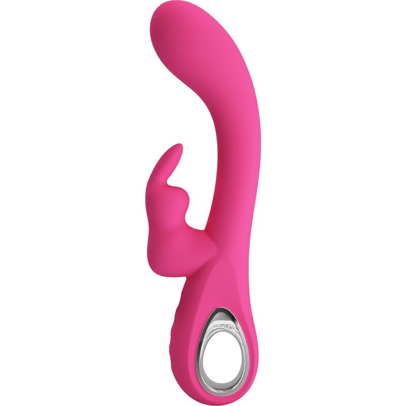 PRETTY LOVE - VIBRADOR NOVAK RABBIT 12 VIBRACIONES ROSA