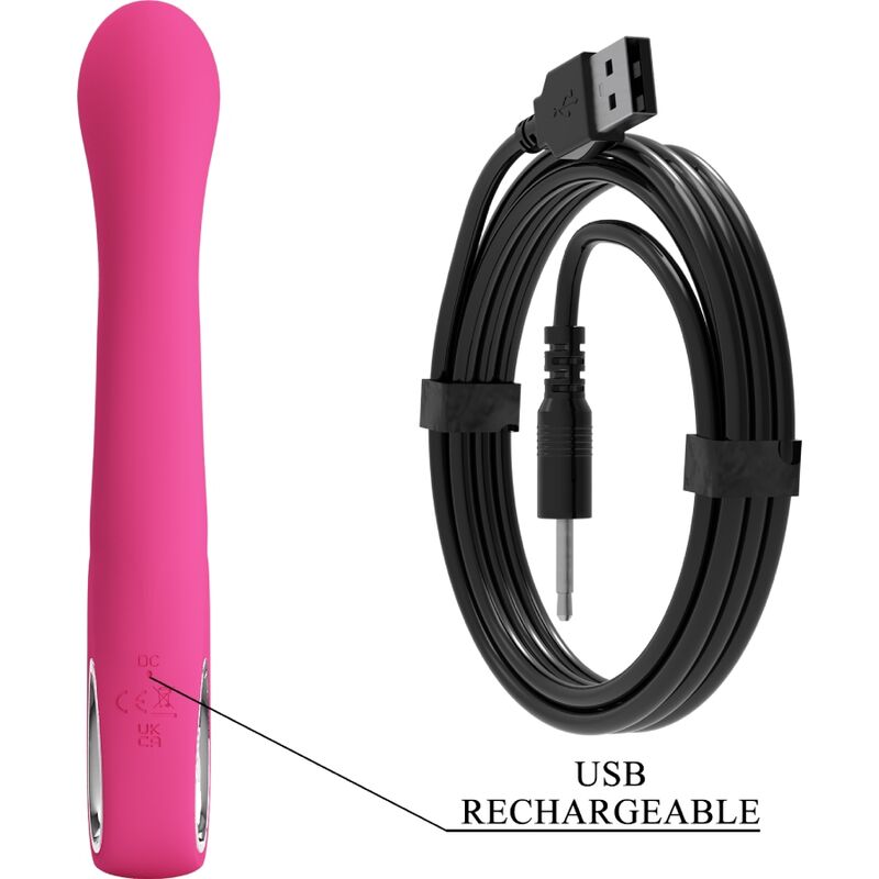 PRETTY LOVE - VIBRADOR NOVAK RABBIT 12 VIBRACIONES ROSA