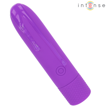 INTENSE - SYMONE BALA VIBRANTE RECARGABLE USB 8 VIBRACIONES MORADA 10 X 2.2 CM