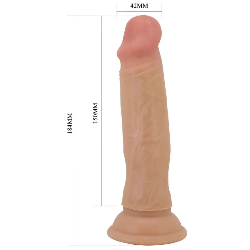 Pretty Love – Gode Réaliste Quentin 18 cm Chair