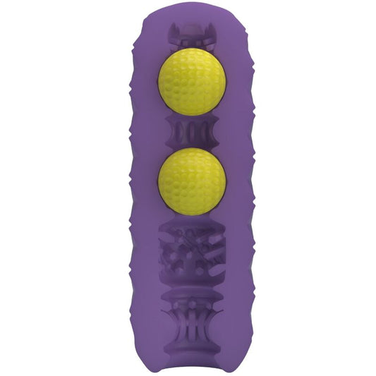 PRETTY LOVE - MASTURBADOR MASCULINO DE DOBLE BOLA PÚRPURA