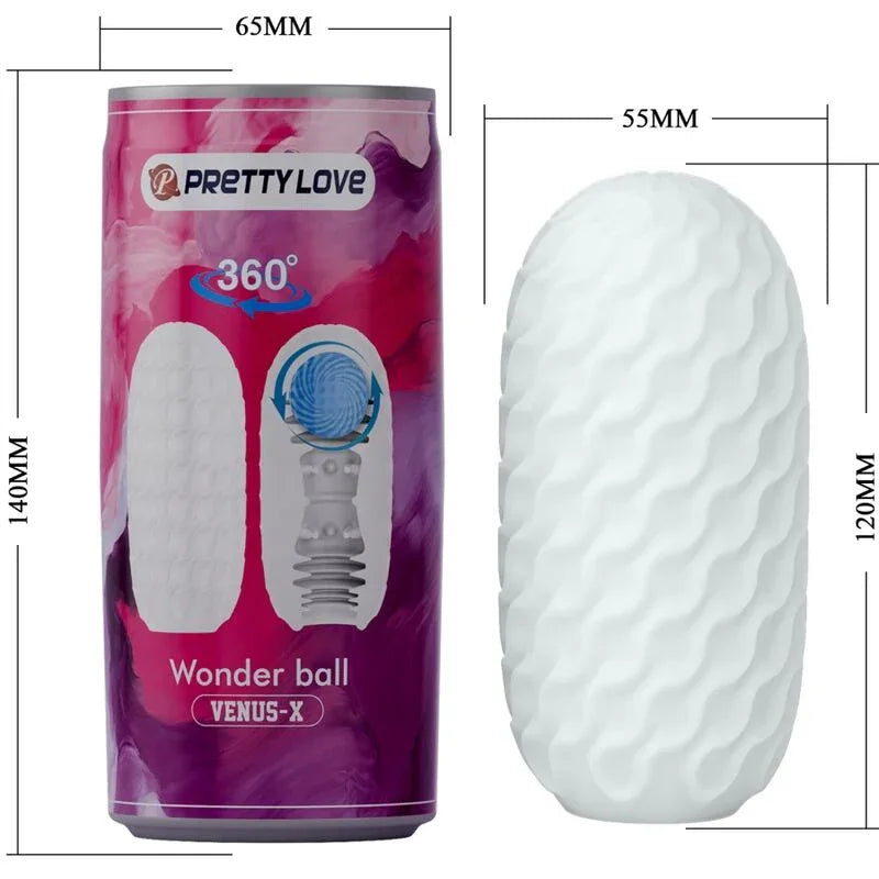 Pretty Love – Masturbateur Homme Venus X Modèle 3 Blanc