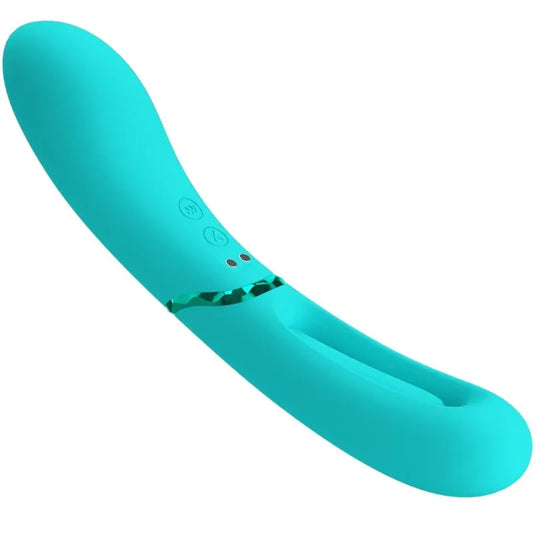 Romance – Vibrateur Point G Lexie 7 Vibrations Bleu