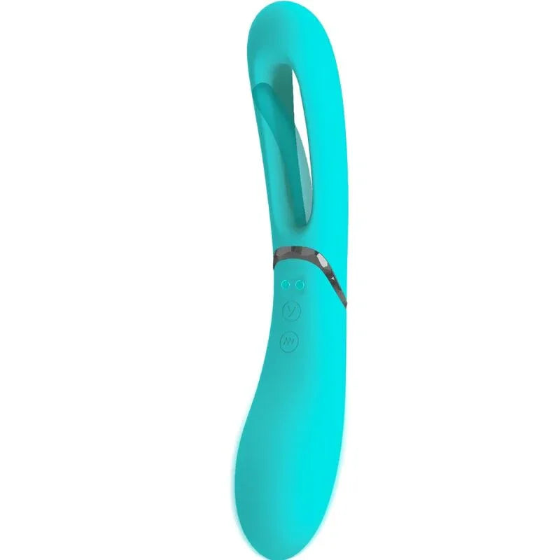 Romance – Vibrateur Point G Lexie 7 Vibrations Bleu