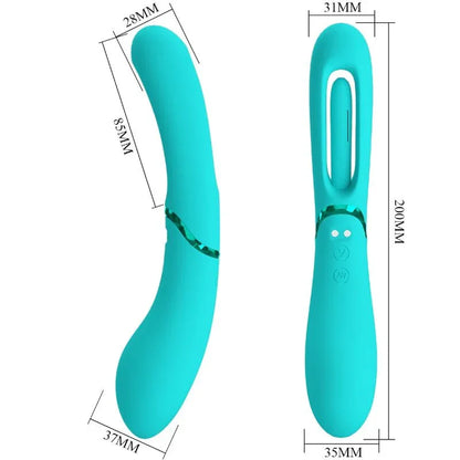Romance – Vibrateur Point G Lexie 7 Vibrations Bleu