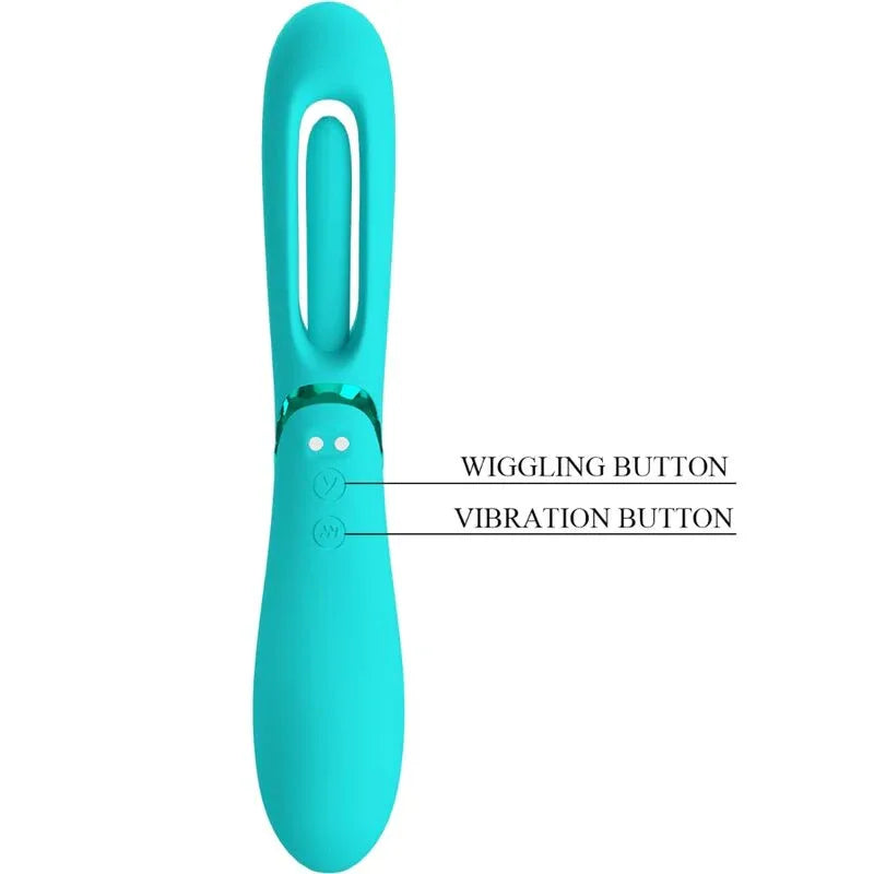 Romance – Vibrateur Point G Lexie 7 Vibrations Bleu