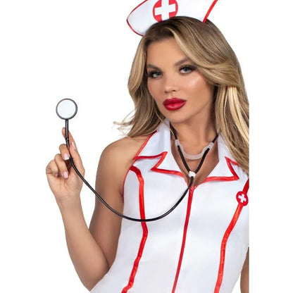 Leg Avenue – Costume D'Infirmière en Chef Blanc M / l