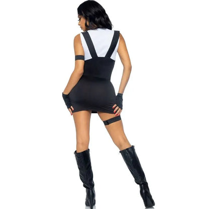 Leg Avenue – Costume Sexy Swat Officiel Noir S / M