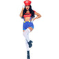 LEG AVENUE - DISFRAZ SEXY DE MARIO BROS ROJO/AZUL S