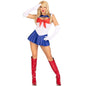 LEG AVENUE - TRAJE SEXY MARINO MULTICOLOR S