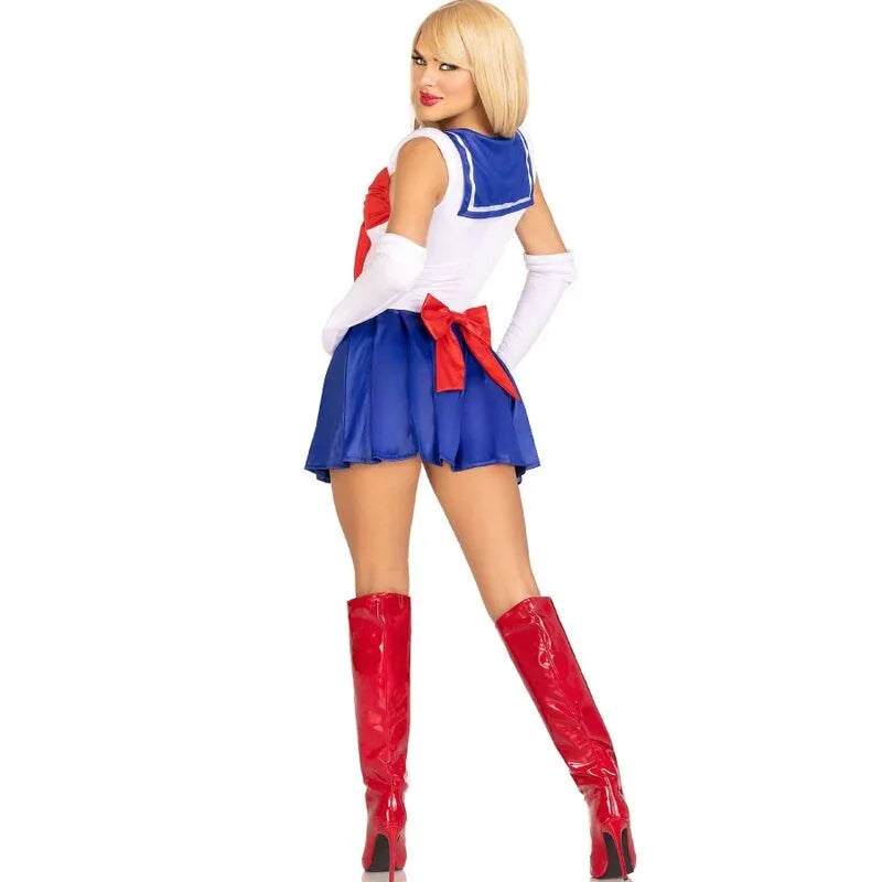Leg Avenue – Costume Sexy Marin Multicolore S