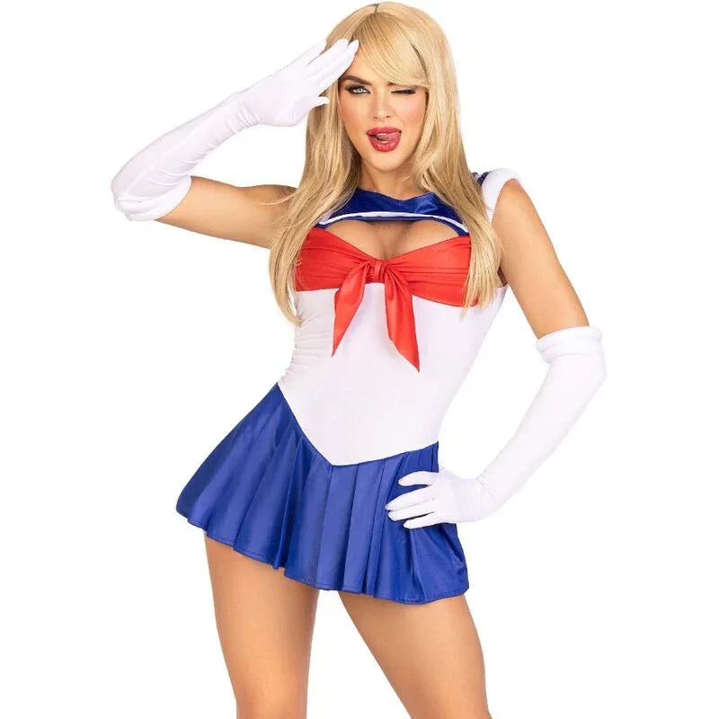 Leg Avenue – Costume Sexy Marin Multicolore S
