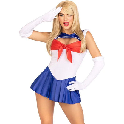 Leg Avenue – Costume Sexy Marin Multicolore M