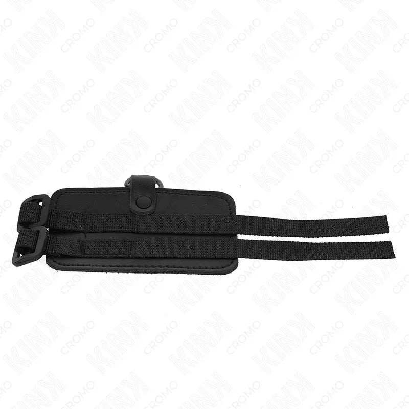 Kink – Anneau Pénis en Cuir avec Sangles Réglables