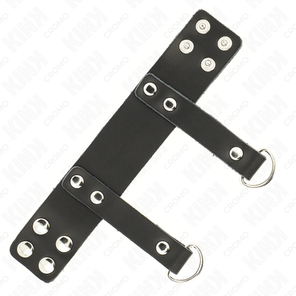 KINK - ANILLO PARA EL PENE CON ANILLOS EN FORMA DE D 18,5 X 3,3 CM