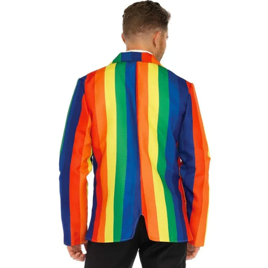 Leg Avenue – Blazer + Cravate Arc en Ciel S