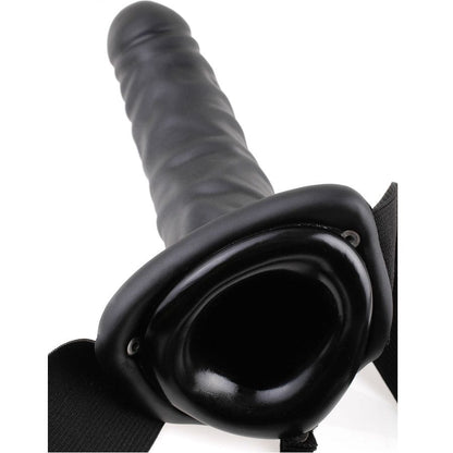 SERIE FETISH FANTASY - CORREA HUECO FETISH FANTASY 19 CM NEGRO