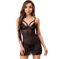 LIVCO CORSETTI FASHION - CAMISA TIANA LC 20208 + TANGA NEGRA S/M
