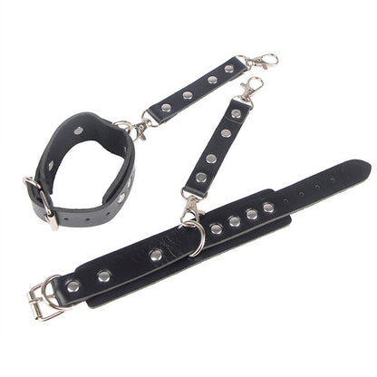 SUBBLIME - 953690 ESPOSAS DE CINTURÓN BONDAGE NEGRAS TALLA ÚNICA