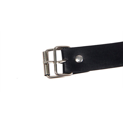 SUBBLIME - 953720 PINZAS PARA PEZONES DE CUERO BONDAGE NEGRO TALLA ÚNICA