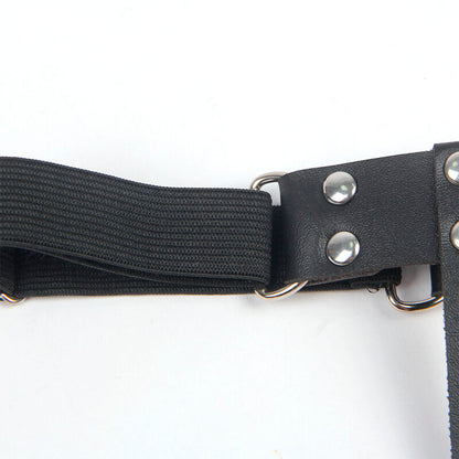 SUBBLIME - 953744 LIGA PUNK DE CUERO AJUSTABLE NEGRA TALLA ÚNICA