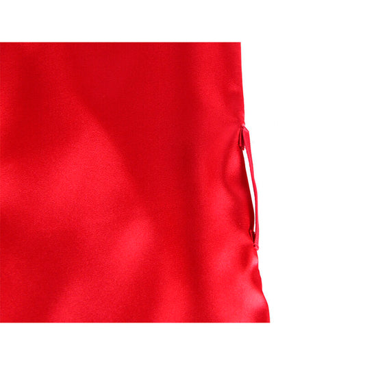 SUBBLIME - 954017 TRASERA DE ENCAJE TRANSPARENTE CAMUFLAJE + TANGA ROJO/NEGRO S/M