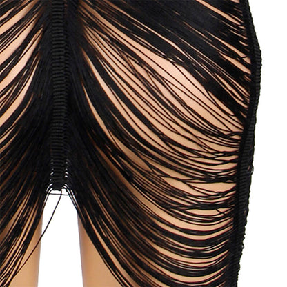 SUBBLIME - 954222 VESTIDO DE TIRANTES + TANGA NEGRA S/M