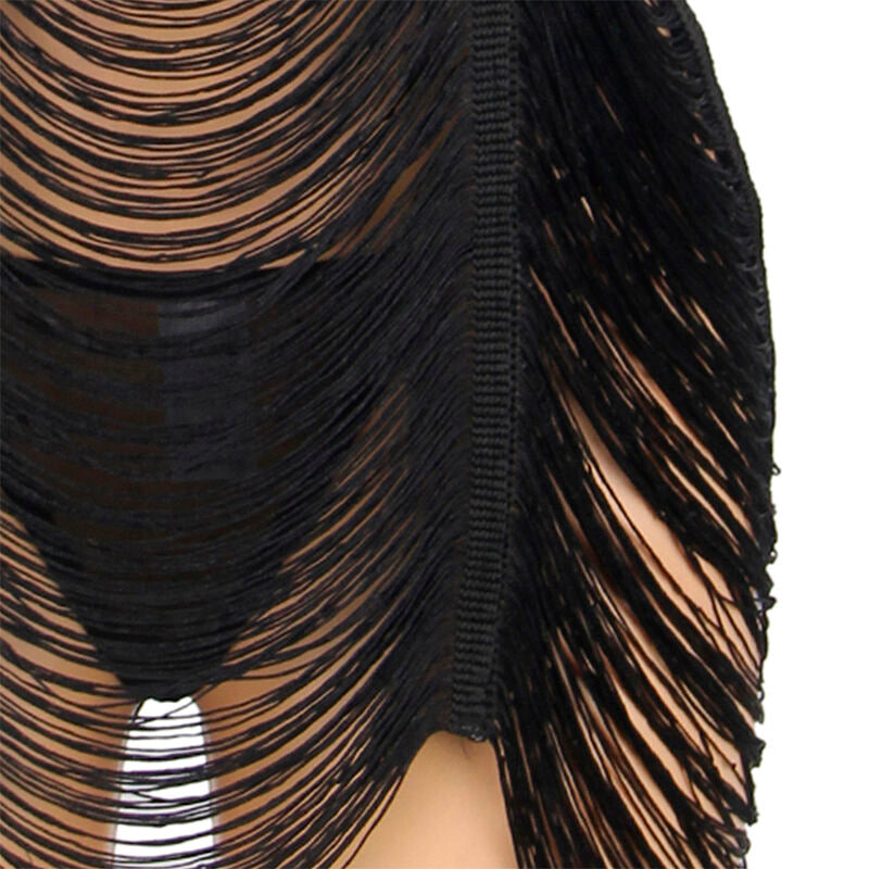 SUBBLIME - 954222 VESTIDO DE TIRANTES + TANGA NEGRA S/M