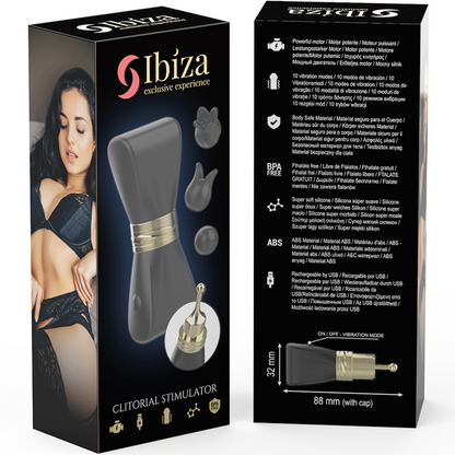 Stimulateur de clito 3 têtes bow – Ibiza