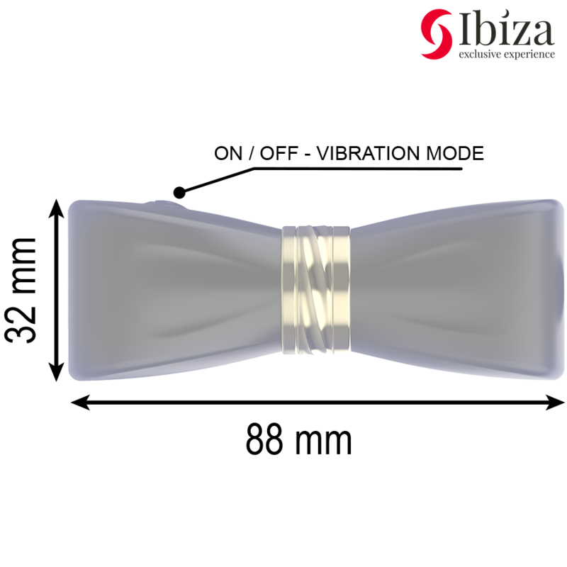 Stimulateur de clito 3 têtes bow – Ibiza