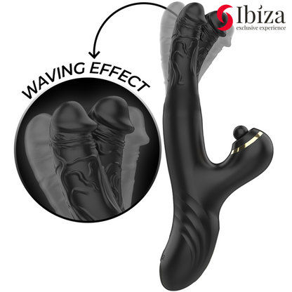 Double vibrateur two dragons noir – Ibiza