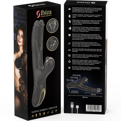 Double vibrateur two dragons noir – Ibiza