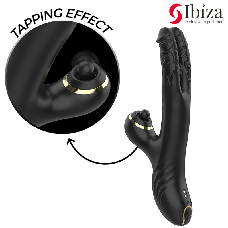 Double vibrateur two dragons noir – Ibiza