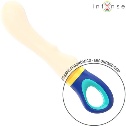 Intense – Vibrateur Point G Jaune Shaggy