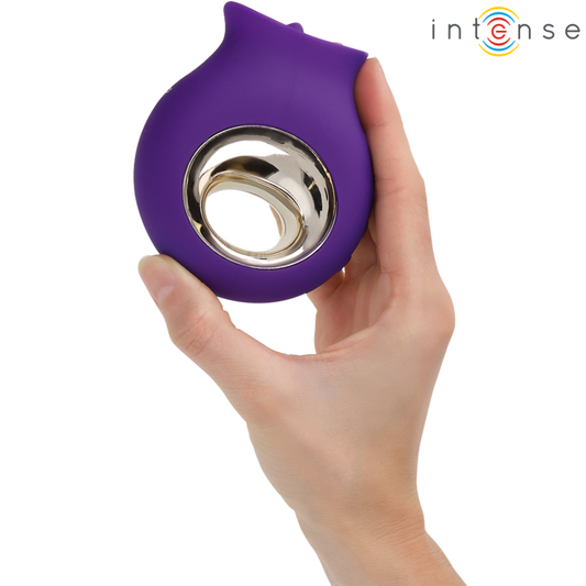 INTENSE - TULI STIMULATEUR CLITORIS 9 VIBRATIONS &amp; 9 OSCILLATIONS VIOLET