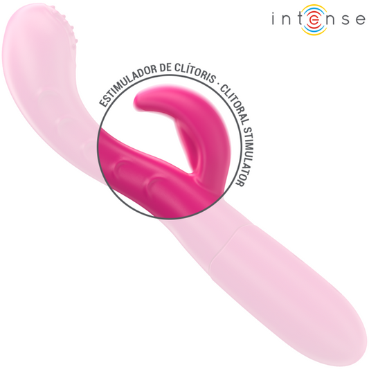 INTENSE - AMARA VIBRATEUR AVEC LANGUE STIMULANTE 10 VIBRATIONS ROSE