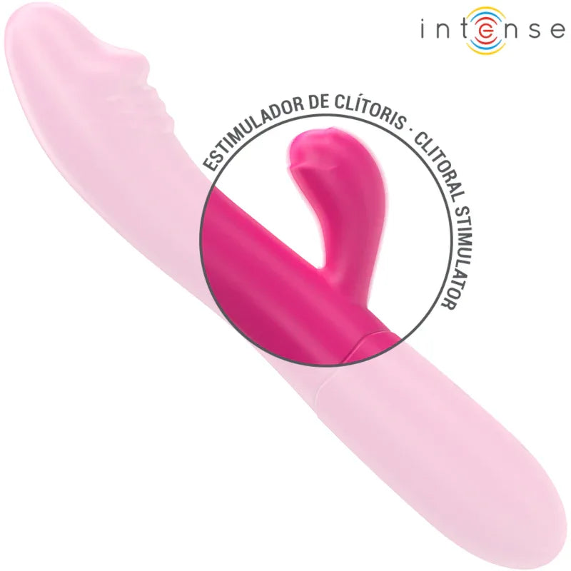 Intense – Ivy Vibrateur Flexible 10 Vibrations avec Langue Stimulante Rose