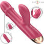 INTENSE - CHLOE VIBRATEUR MULTIFONCTION 3 EN 1 ROUGE