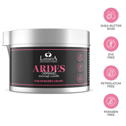 Intimateline Luxuria – Bougie de Massage au Raisin