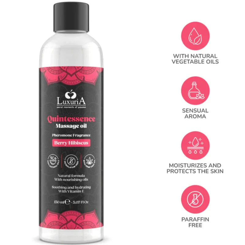 Intimateline Luxuria – Huile de Massage Baies 150 ml