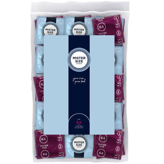 MISTER SIZE - XXL SIZE CONDOMS 64 MM (100 UNITS)