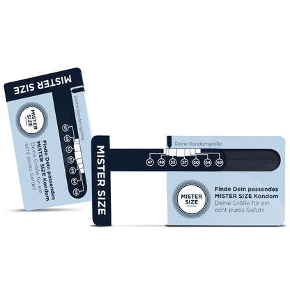 Dimensionneur de préservatifs (allemand) – Mister Size